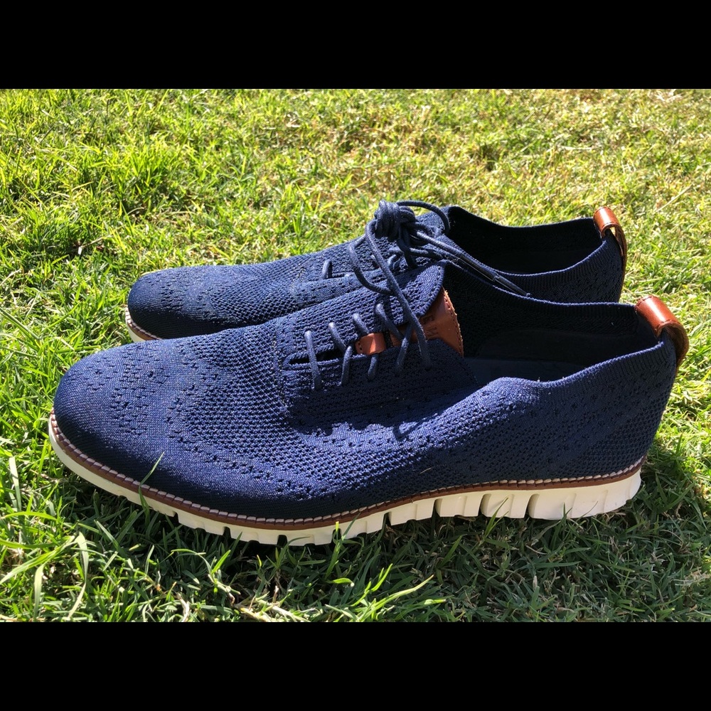 Men’s Cole Haan Zerogrand Sticthlite Wingtips 10.5